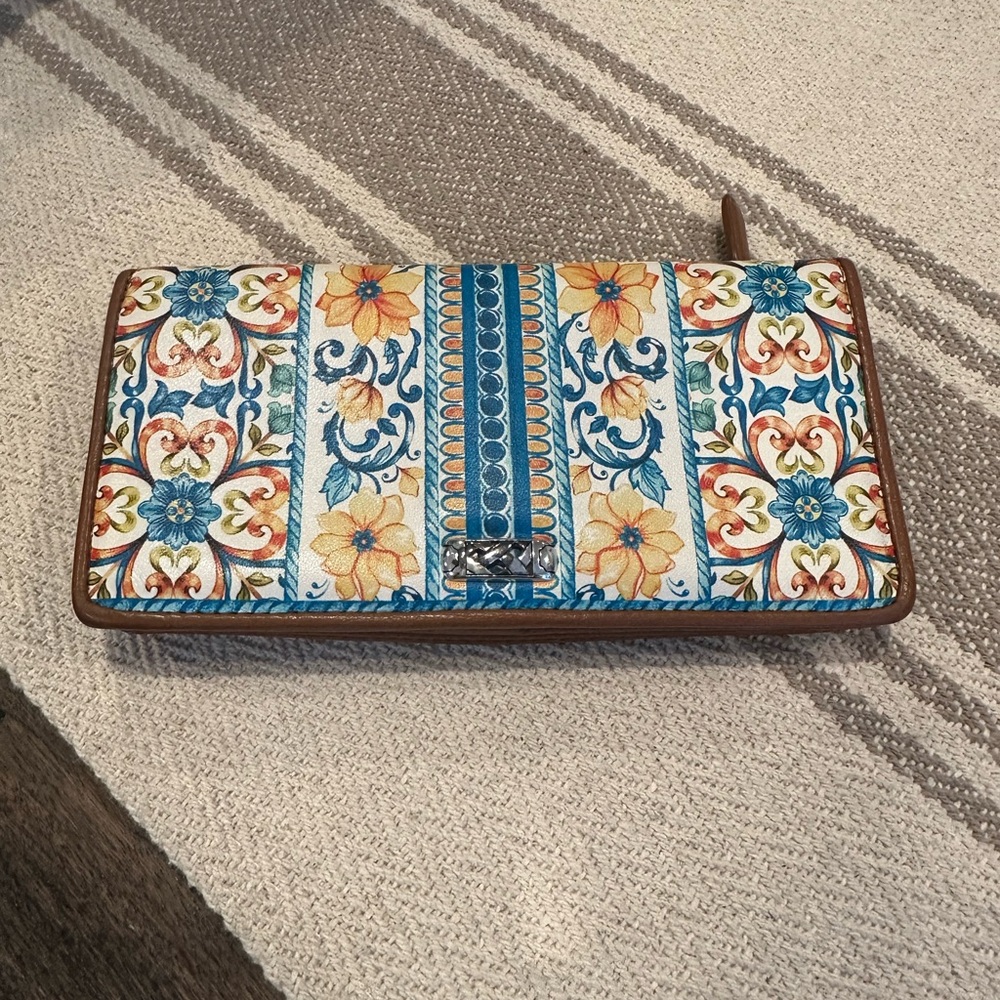 Brighton Multicolor Floral Wallet